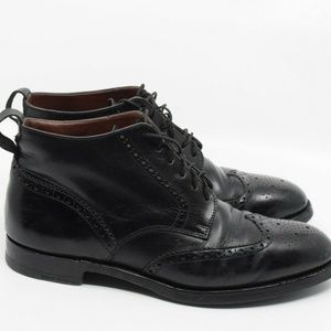 mens dress boots black